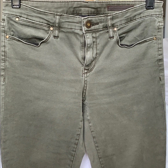 Club Monaco Sonica Denim Pant (Olive Colour) - Picture 4 of 15